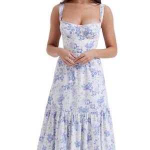 House of CB Elia Floral Stretch Cotton Blend